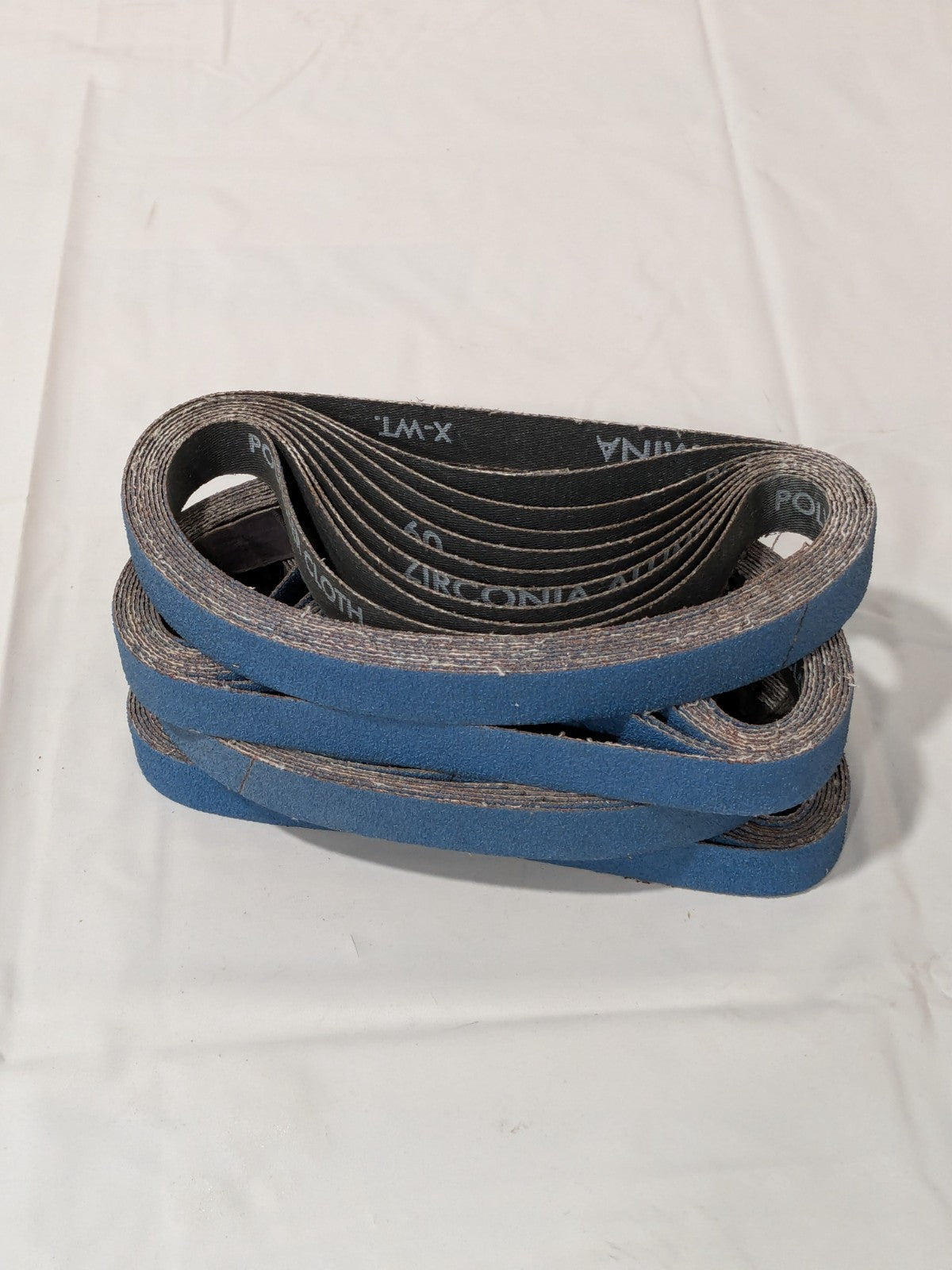 Norton Abrasive Belt: 3/4" Wide, 18" OAL, 60 Grit, ZA Qty 40 78072709590