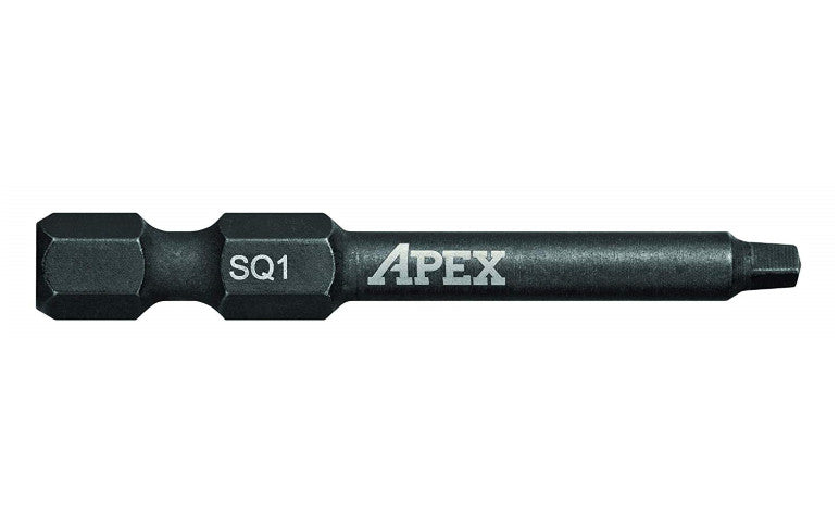 Apex Power Screwdriver Bit: 1/4  Hex Drive Qty 250 AMB2SQ1-50