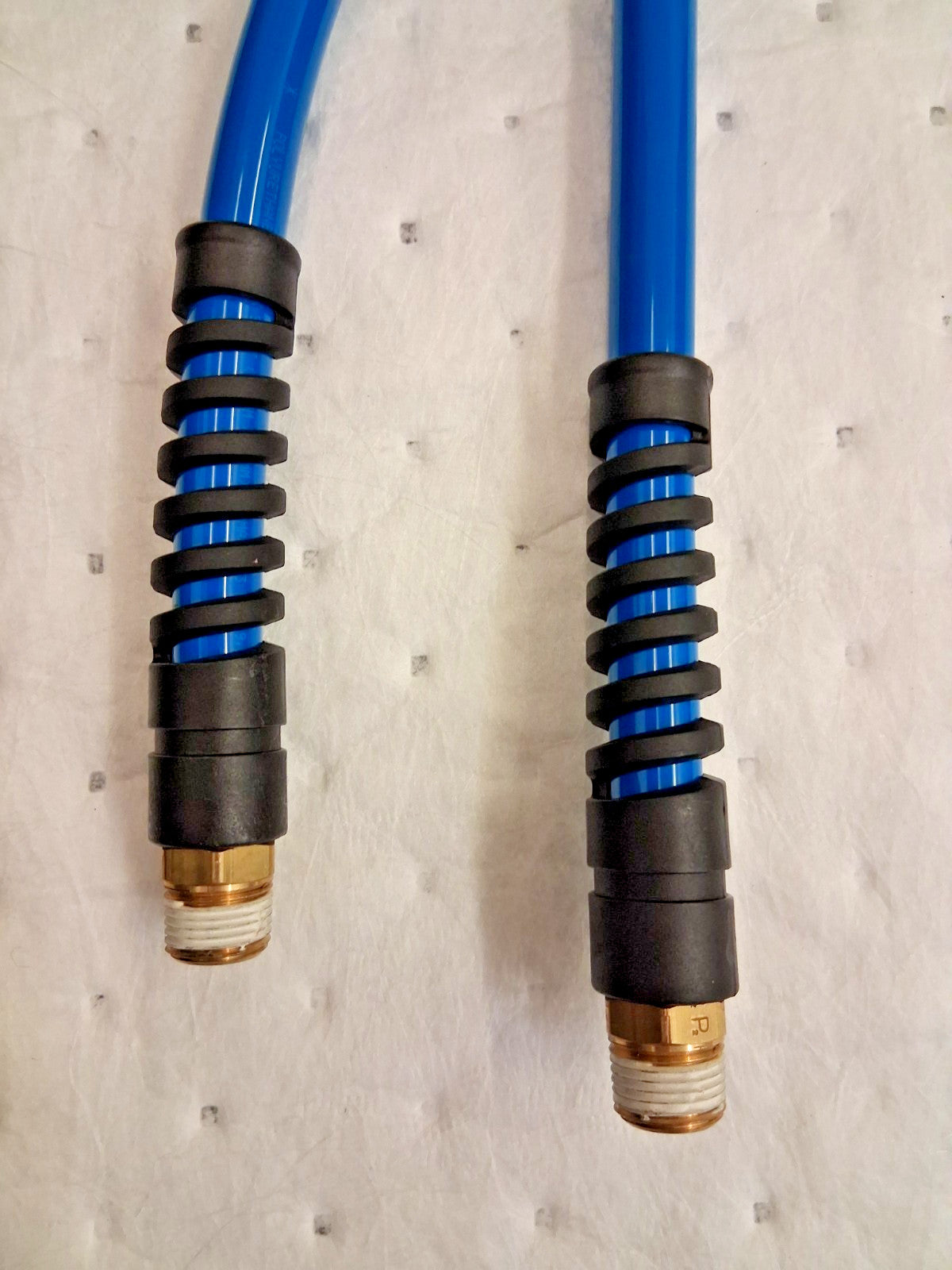 Pro-Source Coiled & Self Storing Hose 3/8" ID 10ft 95UFS-96-TBL-010
