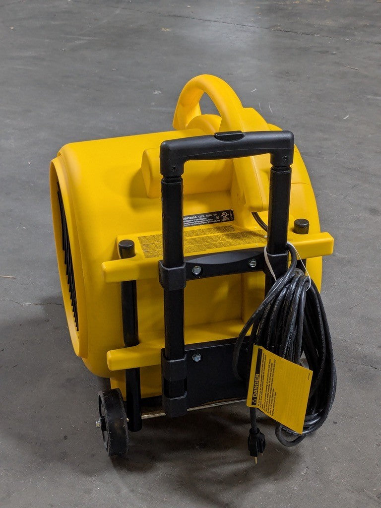 Shop Vac Portable Air Mover Fan 3-Speed 1800 CFM Max. 1/2 HP 120v 5 Amp