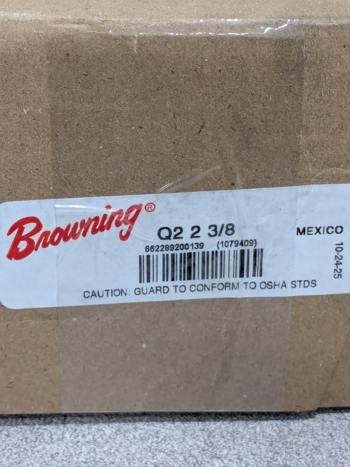 Browning Split Taper Bushing - Inch Bore Type - Q2 2 3/8