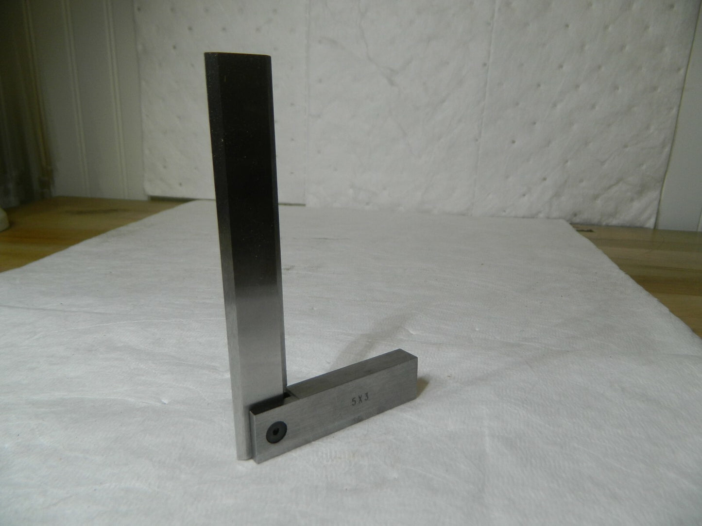 Steel Square 5" Blade Length, 3" Base Length  0.0003" Accuracy 650-6257