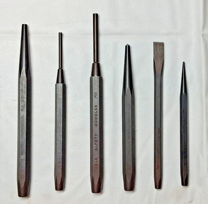 Proto 12 Piece Punch & Chisel Set W/ Modular Foam Insert Holder J2S2K