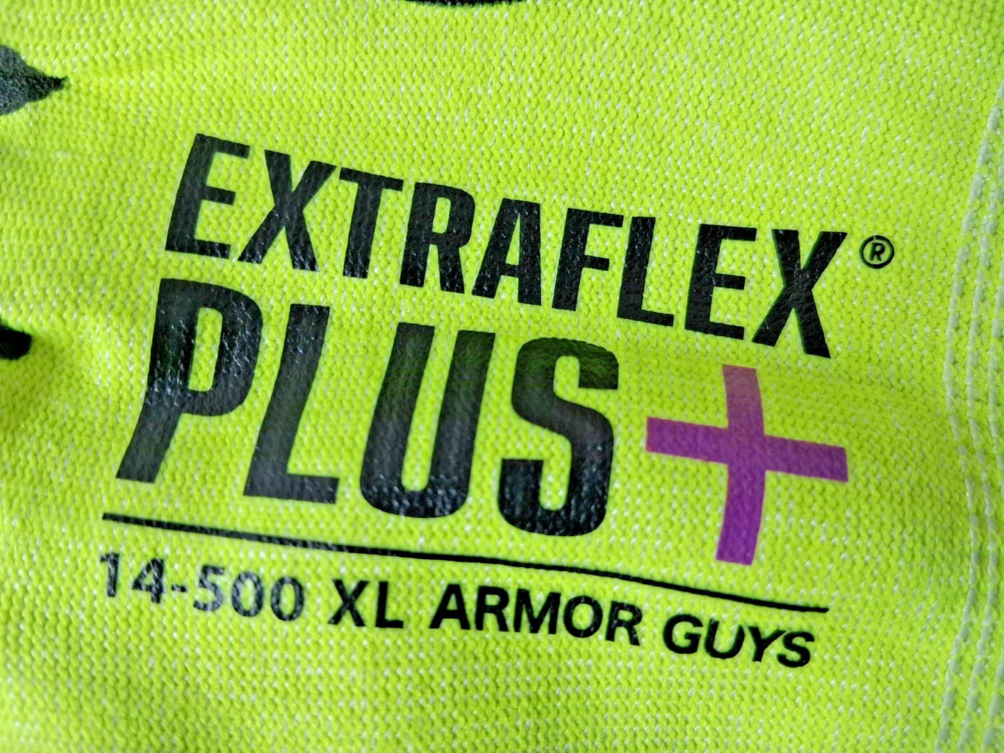 Armor Guys XL Gloves With Hi Vis Yellow Extraflex 3PK 14-500-XL