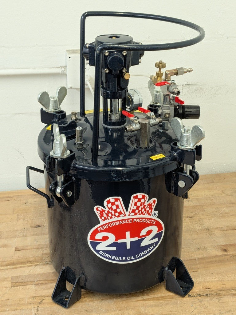 Berkebile 2+2 Pressure Pot System 5 Gal. Tank 90 PSI Max. BPFC-PROSYS5