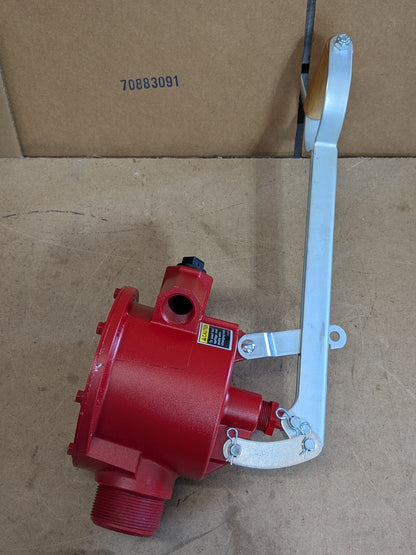 Fill Rite Manual Piston Hand Pump w/ 8 Ft. Hose 3/4 In. Outlet FR152