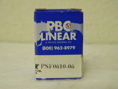 Pacific Bearing Anti-Friction Sleeve Bearing 5/8" ID x 7/8" OD #PSF1014-06