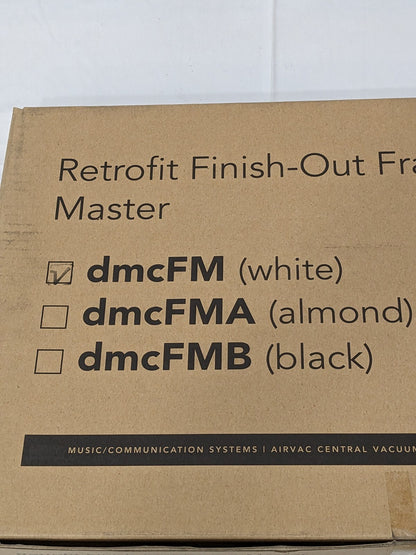 M&amp;S Systems Retrofit Mounting Frame (White) DMCFM