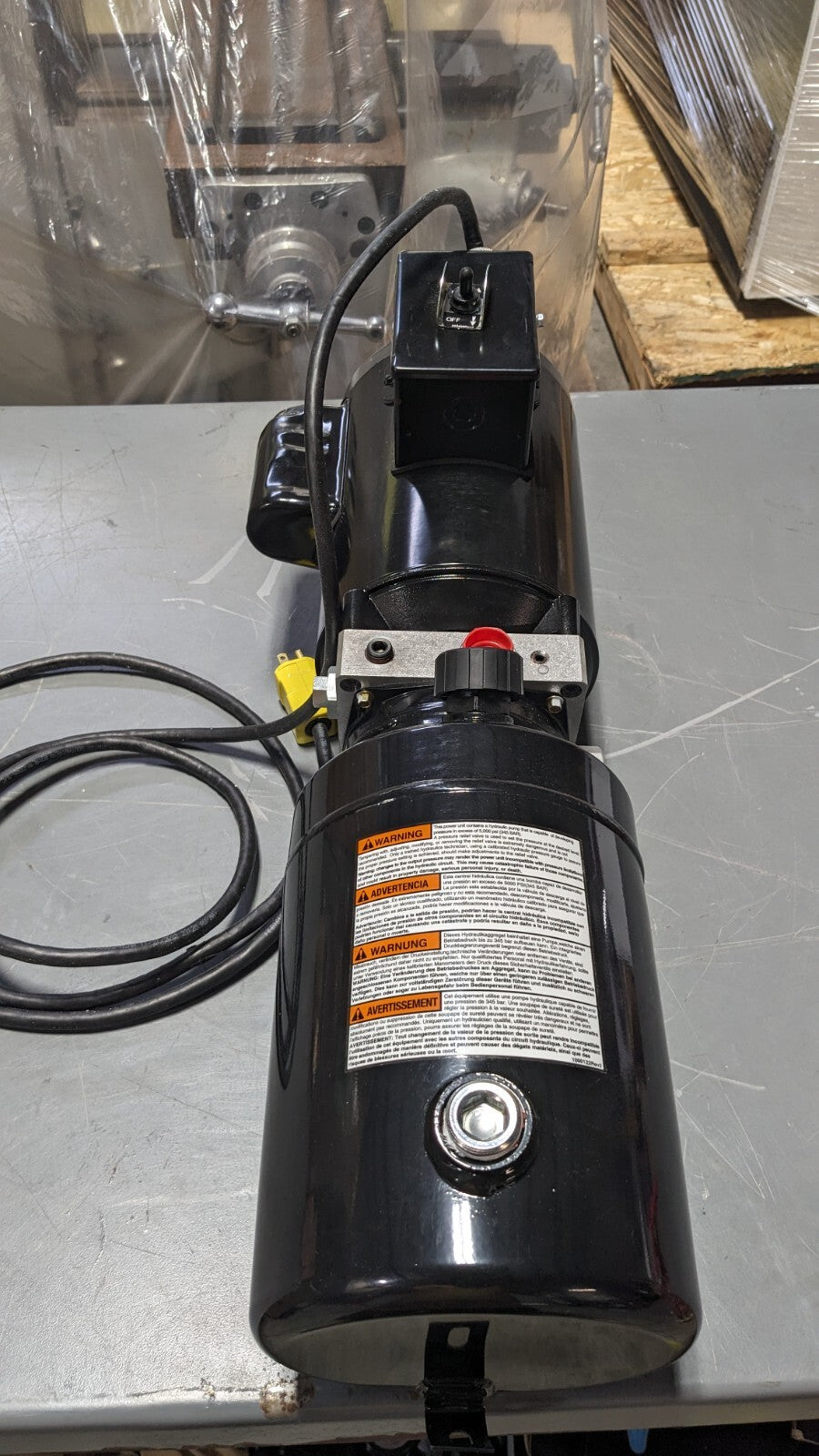 STONE Hydraulic Power Unit 3,500 Max psi 2.4 GPM 6 Qt Tank 115 VAC AC40FC Repair