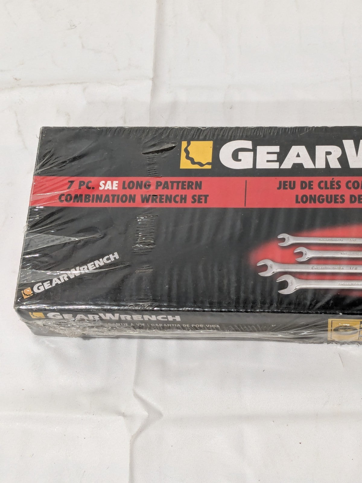 GEARWRENCH Combination Wrench Set: 7 Pc, 3/8 to 3/4" Wrench, Inch 81933