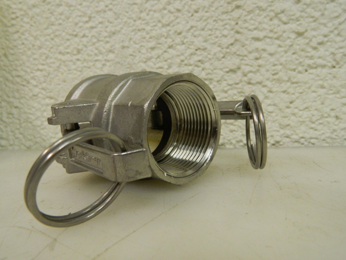 WorkSmart 1-1/4" Female Coupling 2 Pack 1-1/4 Thread 1-1/4" Hose WS-HF