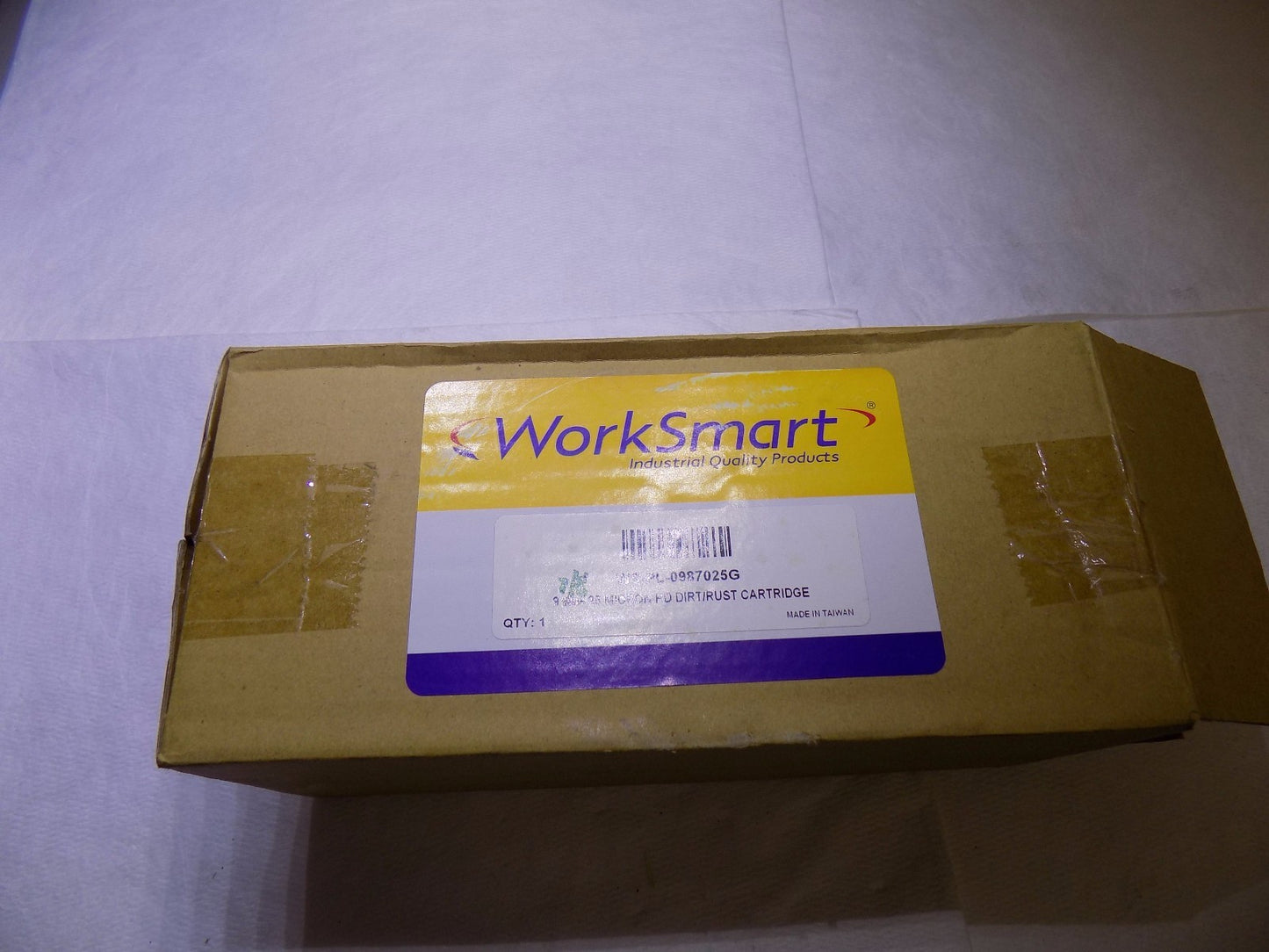 WorkSmart 25 Micron Polypropylene Cartridge Filter 4-3/8"OD x 9-7/8" W