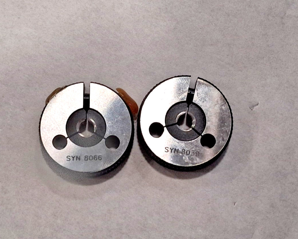 SPI Thread Ring Gage #10-32 Thread UNF Go & No Go 23-145-6