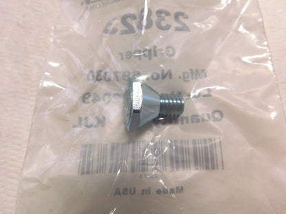Jergens Carbide-Tipped Hex Head Gripper 3/4" Dia 3/8"-16 Thread Grade
