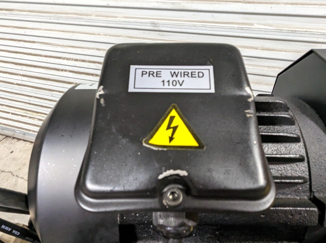 RONG FU 5 x 16" Horizontal Bandsaw Variable-Speed Pulley  110V  1.5HP  RF-9