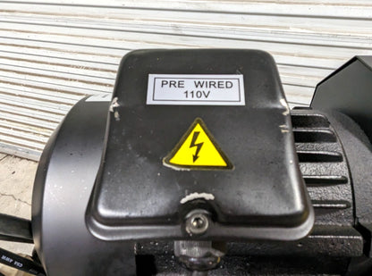 RONG FU 5 x 16" Horizontal Bandsaw Variable-Speed Pulley  110V  1.5HP  RF-9