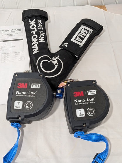 DBI-SALA Self-Retracting Lifeline: 420 lb Capacity, 8.00' Lifeline 7012818584