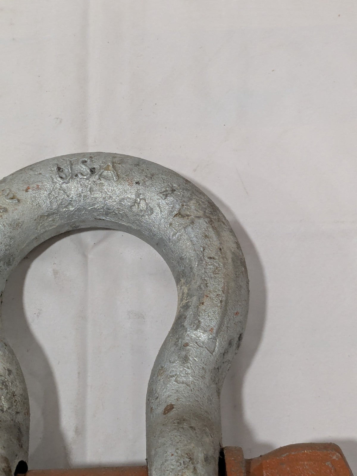 CM Screw Pin Anchor Shackle 9.5 Ton WLL, 7/8" Diameter, 1" Pin Galvanized M653AG