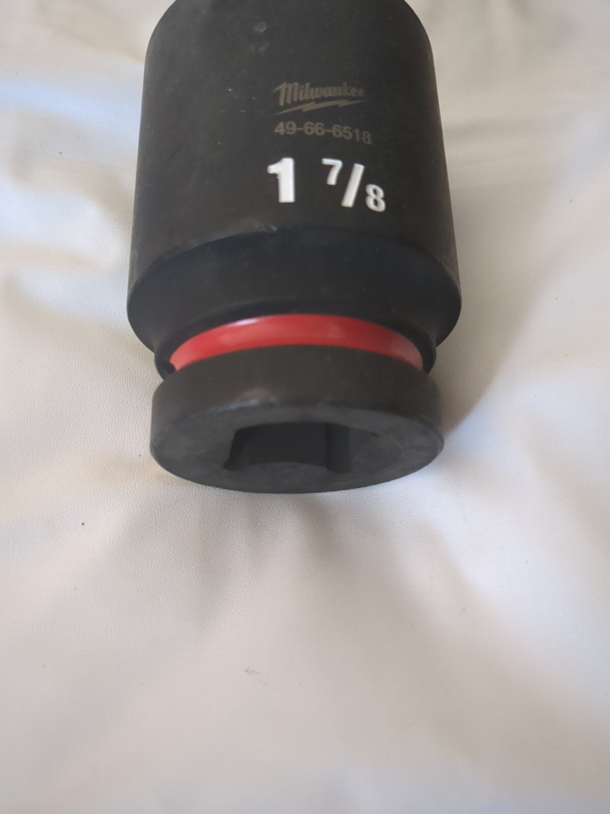 Milwaukee Tool Impact Socket: 1" Drive, 1-7/8" Socket, Hex Drive 49-66