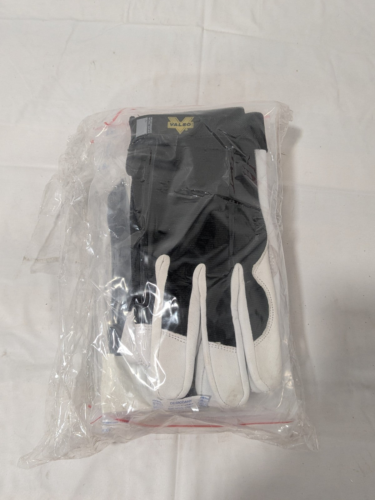 Valeo General Purpose Gloves: "V255", Size Medium, Leather 6 Pairs VI3732ME