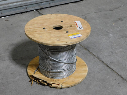 WorkSmart 1/4" Diam Aircraft Cable Approx. 350' WS-MH-WIRE-008 DAMAGE