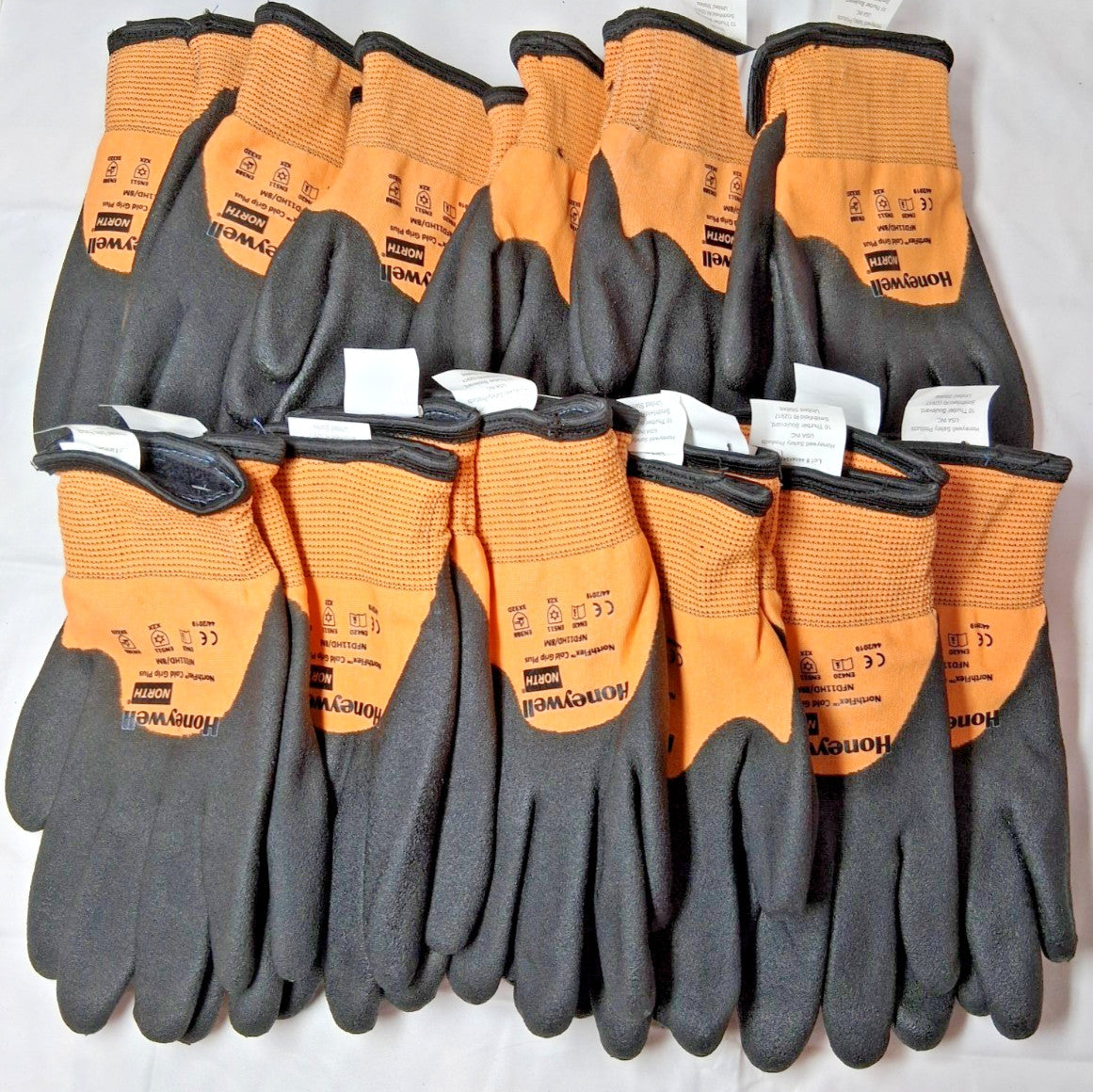 Honeywell NORTH Nylon PCV Coated Cut-Resistant Gloves QTY12 NFD11HD/8M