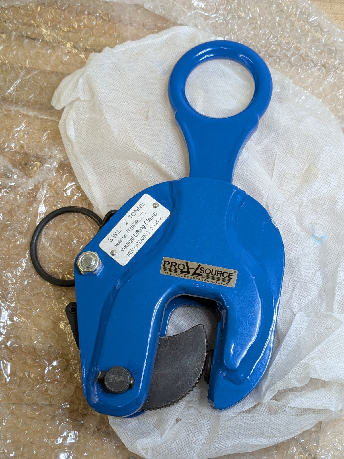 Pro Source Positive Locking Plate Clamp 4000 lb. Capacity 1-1/4" Max. Grip