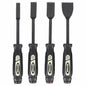 HYDE 4pc GasketScraperSet ,1/2"W,3/4"W,1"W,1 1/2"W 24Z409 08030