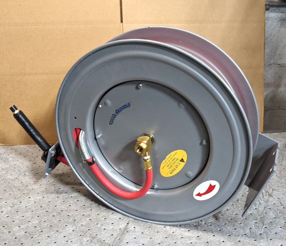 PRO-SOURCE Hose Reel / Hose   3/8″IDx75'Retractable 2810037510PRO Scratch & Dent