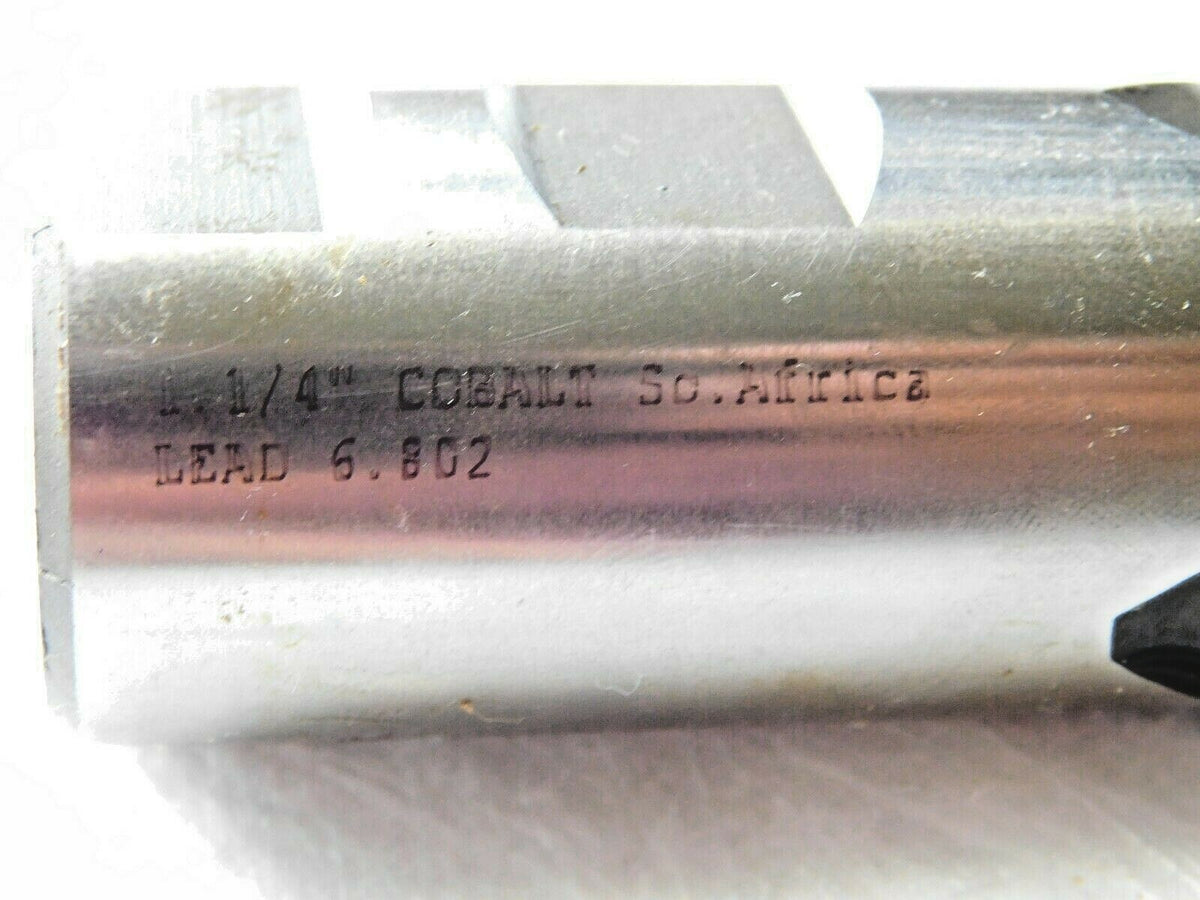 Putnam Tools Finishing End Mill Single End 1-1/4"x1-1/4"x4-1/2" OAL 2FL 94684