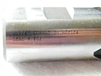 Putnam Tools Finishing End Mill Single End 1-1/4"x1-1/4"x4-1/2" OAL 2FL 94684