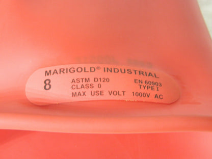 Marigold Ansell Lineman's Rubber Glove Class 0 Size 8 11" Long 1 Pair 114265