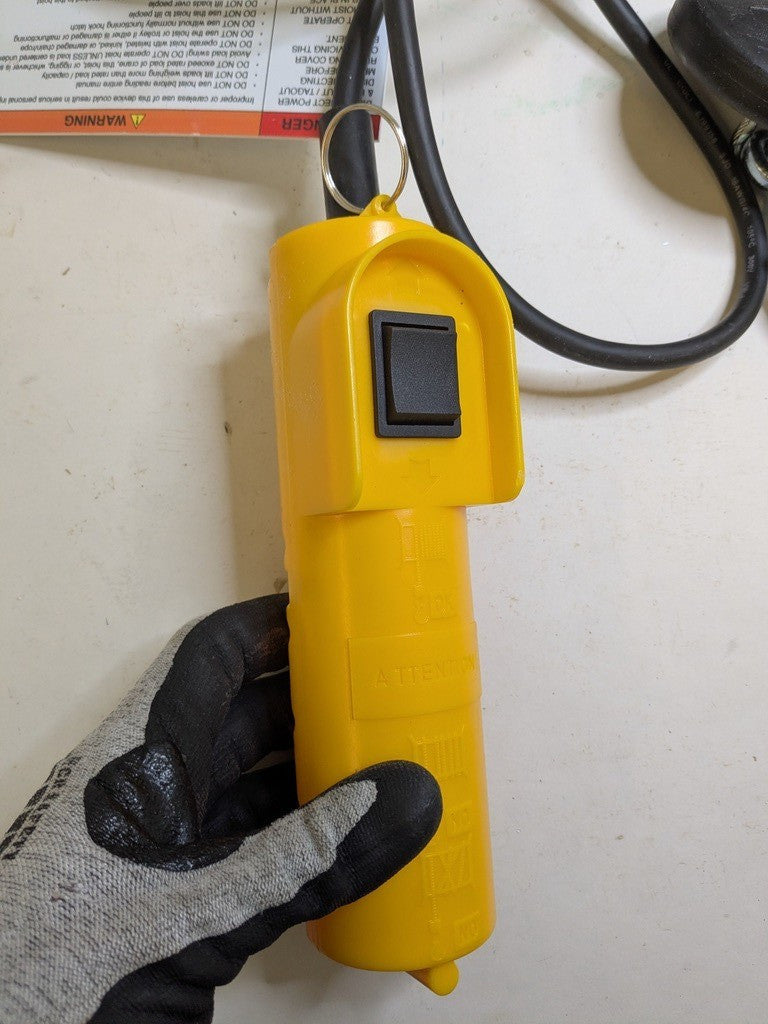 Vestil MINI-2 Electric Steel Cable Hoist 200 lb. Capacity 1-1/4 HP 110v 8 Amp
