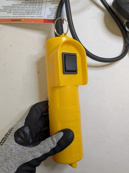 Vestil MINI-2 Electric Steel Cable Hoist 200 lb. Capacity 1-1/4 HP 110v 8 Amp