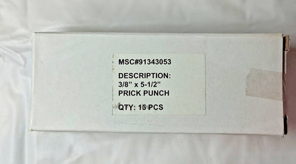 Paramount Prick Punches 3/8" DIA 5-1/2" FL QTY15 PAR-PK140