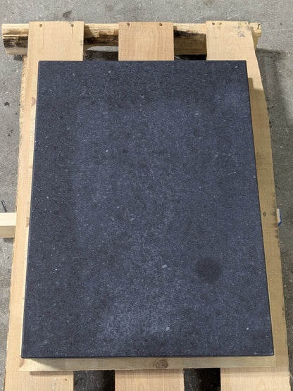 Black Granite Surface Plate 24" L x 18" W x 3" Thick No Ledge Grade B