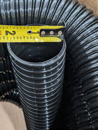 HI-TECH DURAVENT Duct Hose Polyethylene, 2" ID, 16 psi, 25' 214102001025