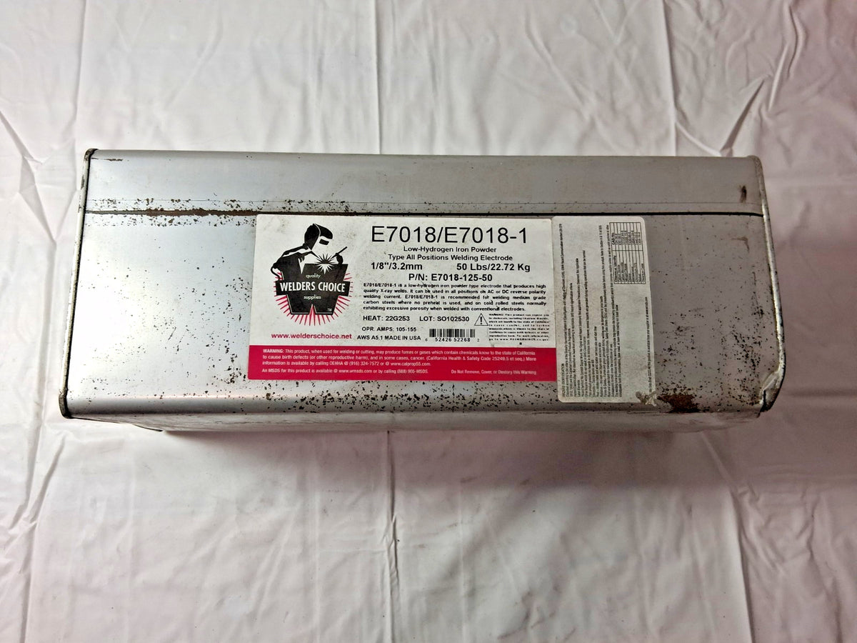 Welder's Choice Steel Stick Welding Electrode QTY50lb 1/8" Dia 14&quot