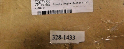 4 x 3/4" 45° High Speed Steel Single-Angle Cutter  328-1433
