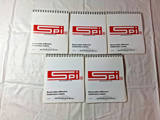 SPI Inspection & Quality Label "Accepted _BY_DATE_" Rectangle 5PK 14-100-2