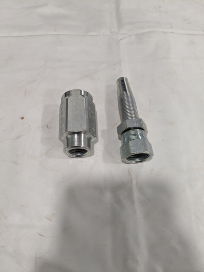 Parker 316 Stainless 1/2" Hose Fitting -8 JIC P-30