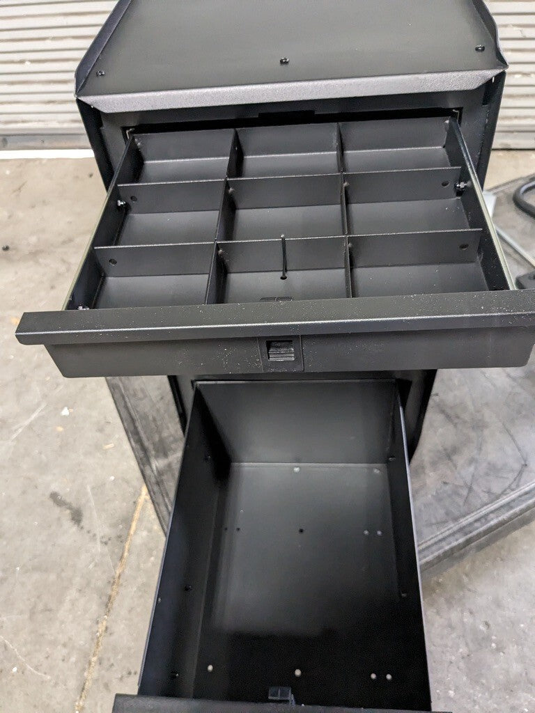 Metal Man Deluxe Welding Cabinet 4 Drawer 150 lb. Capacity DWC1 Scratch N Dent