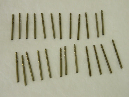 Precision Spiral Screw Machine Drill Bit  0.111" Cobalt 135°Qty. 24 #013723