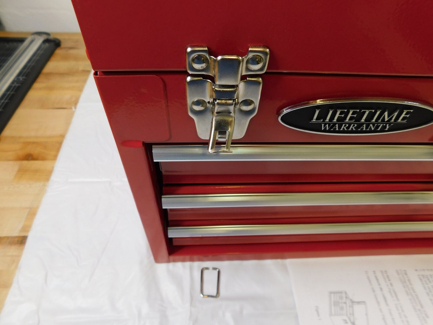 Worksmart Tool Chest: 3 Drawers, 8-5/8" , 11-7/8", 20-1/2WS-MH-TSTOR-001