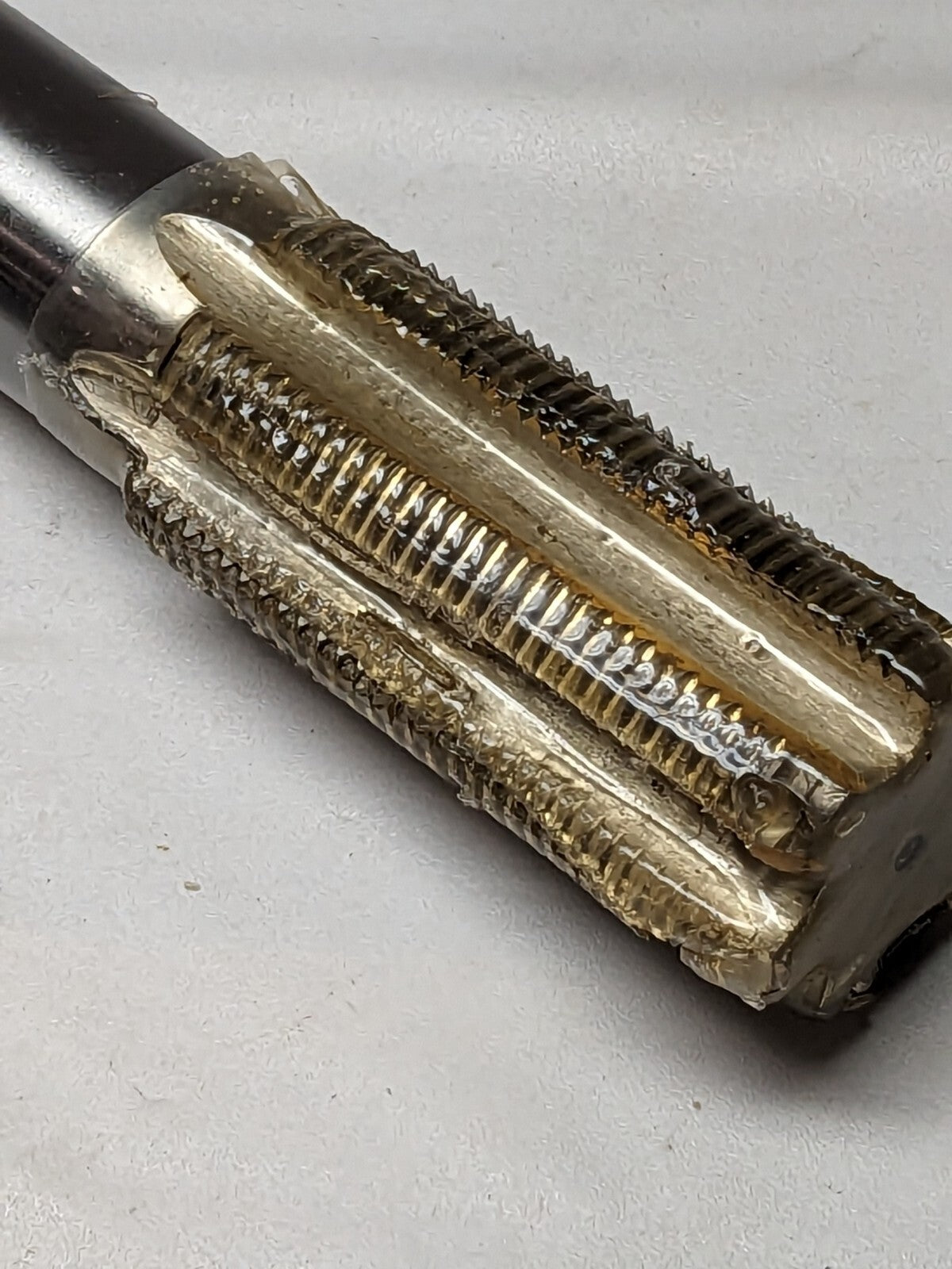 Interstate Straight Flute Tap: 1-1/4-12 UNF, 6 FL, Bottoming Chamfer 04489464