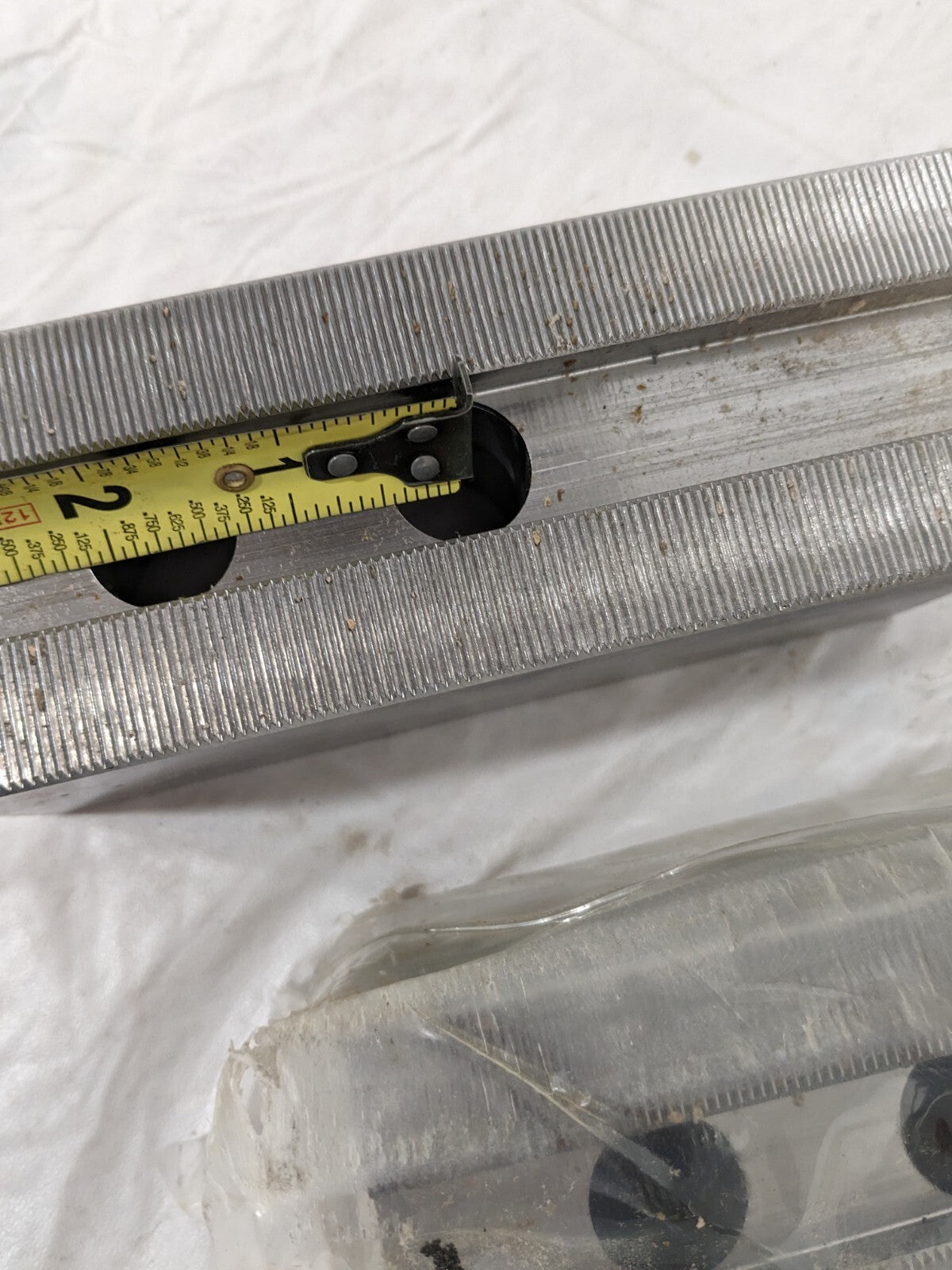 Soft Lathe Chuck Jaw: Serrated 6-1/2" OAL, 2-1/2" OAW, 2-5/8" OAH