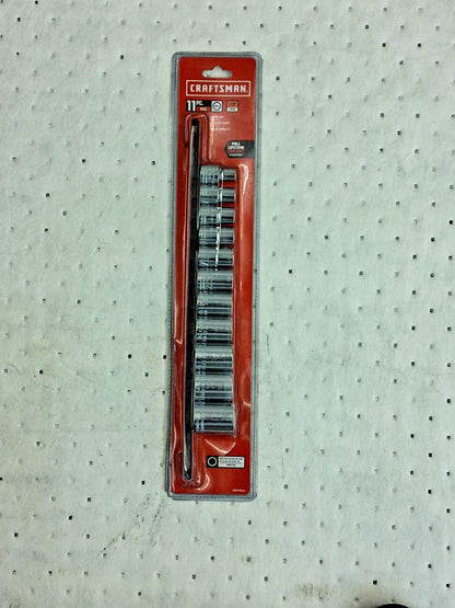 CRAFTSMAN 1/2-in Drive Standard Shallow Socket Set 11 Pcs CMMT12046
