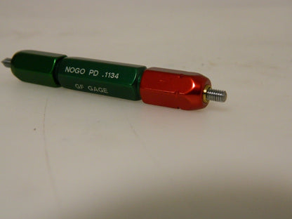 GF Gage Double End Plug Thread Go/No Gage #5-44 GFII Reversible V0125442BS