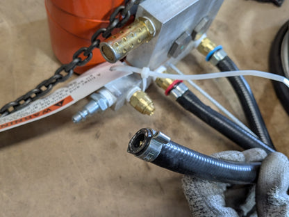 CM ShopAir Air-Powered Chain Hoist 300 Lb. Cap 10 Ft. Max. Lift PARTS / REPAIR