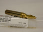 Cleveland Single Square End Mill 17/64" X 9/16" TiN Cobalt 2FL Qty 2 C32506